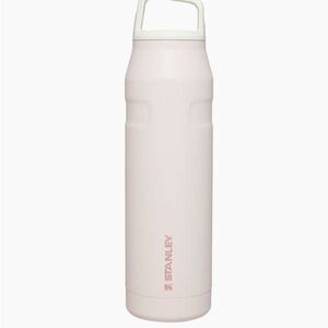 Stanley Iceflow 36oz Bottle w/Cap & Carry Lid- Rose Quartz Glimmer